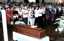 26 luglio 2003 Celebrazione del funerale