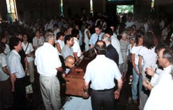 26 luglio 2003 Celebrazione del funerale