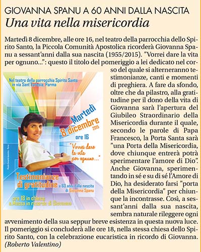 Articolo 27 novembre 2015