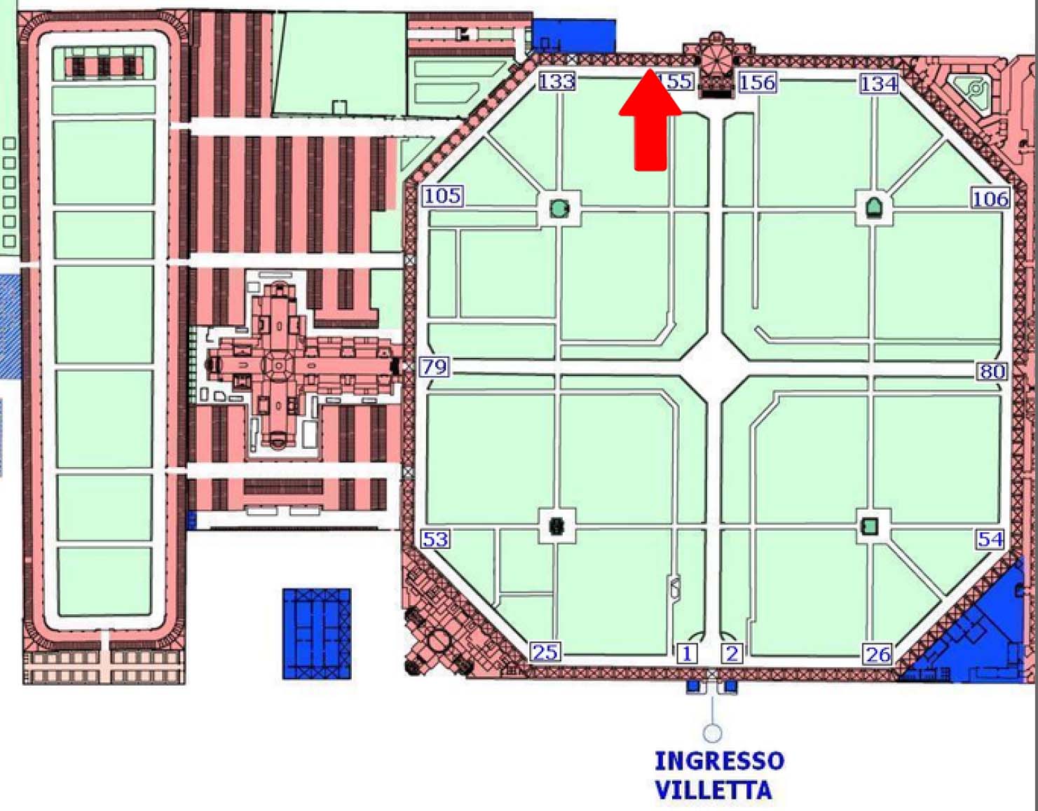 Piantina cimitero
