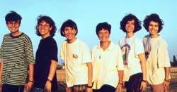 Giovanna e sorelle nel 1999