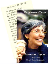 Ricordino Giovanna Spanu 2008