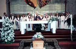 26 luglio 2003 Celebrazione del funerale